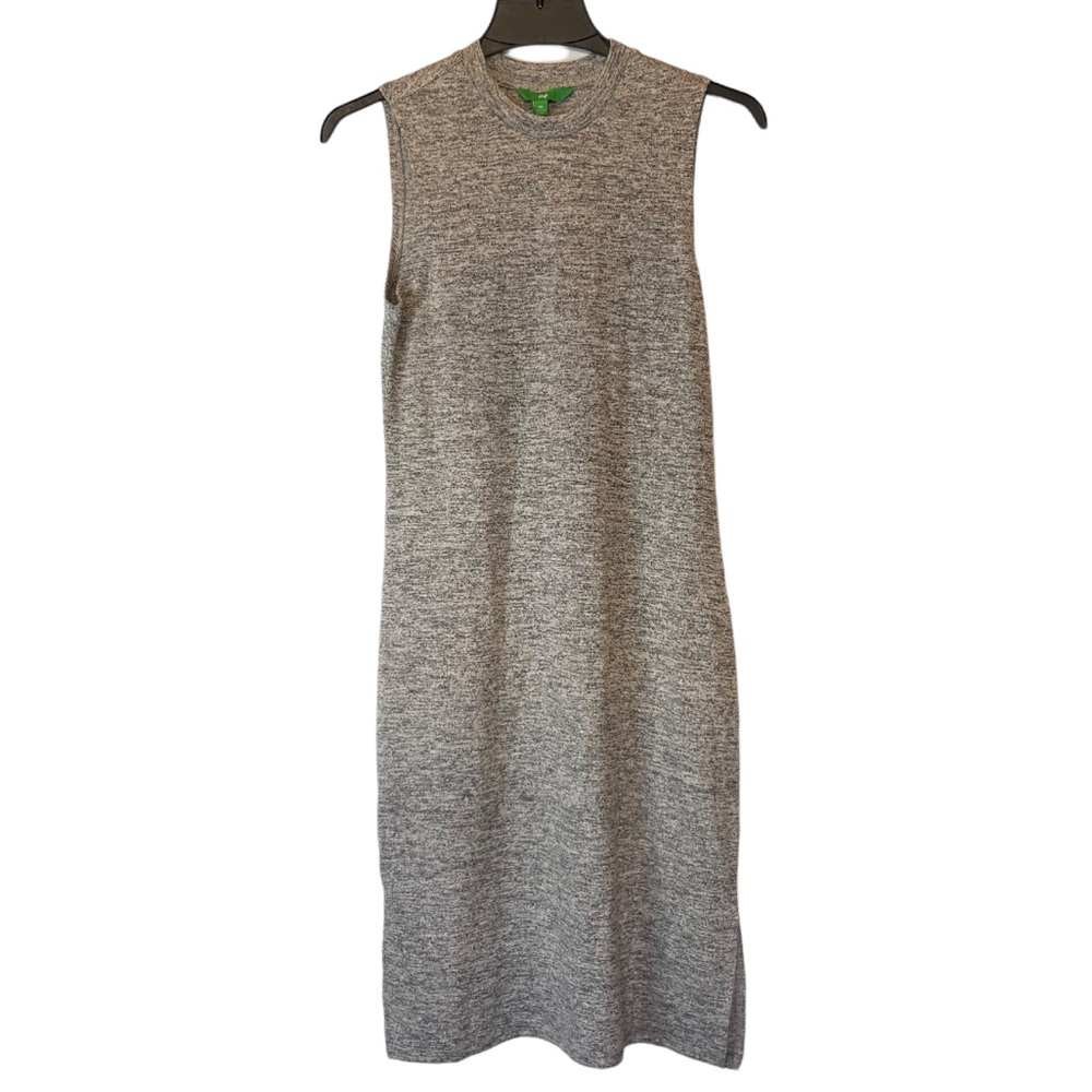 Dip Slip On T-shirt Turtle Neck Sleeveless Dress